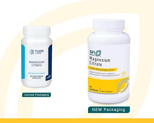 Miniatura 2 de Klaire Labs Citrato de magnesio - Complejo diario de 150 mg para apoyar el metabolismo, la relajación y la salud ósea - Suplemento de magnesio