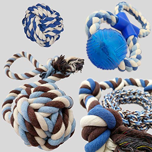 Otterly Pets Puppy Dog Pet Rope Toys - Medium To Large Dogs (5-Pack) #TOP4