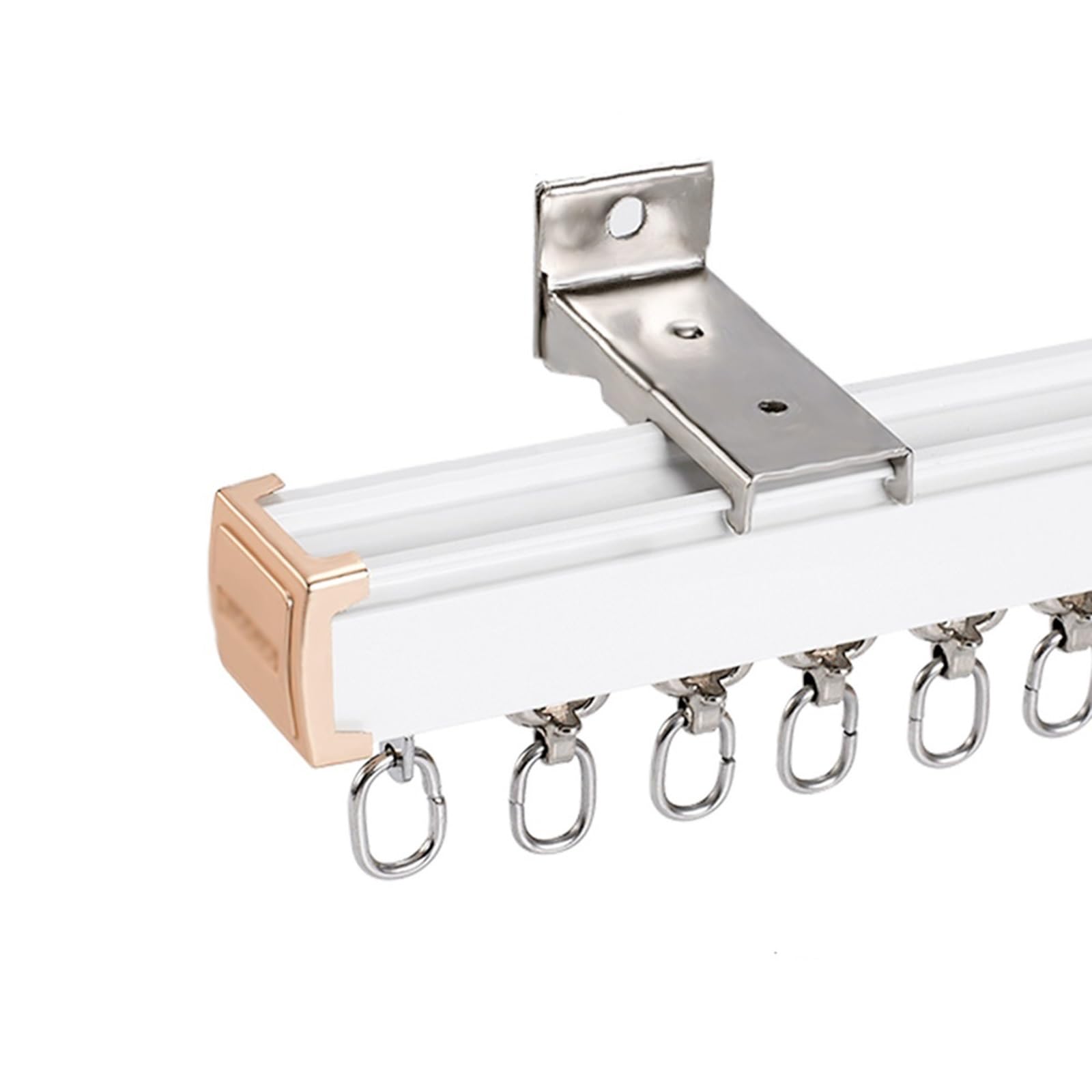 Tringle à rideau en aluminium de plafond pour diviser une pièce facilement