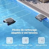 DREAME J1 Écumeur de Piscine robotisé, Technologie avancée PoolSense, Nettoyage Complet à 360°, Fonctionnement continu 24/7, Planification Intelligente de la trajectoire, Contrôle par Application - 5