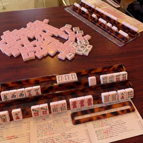 Lector de Línea para Mahjong 4 Piezas Color Marrón miniatura 5