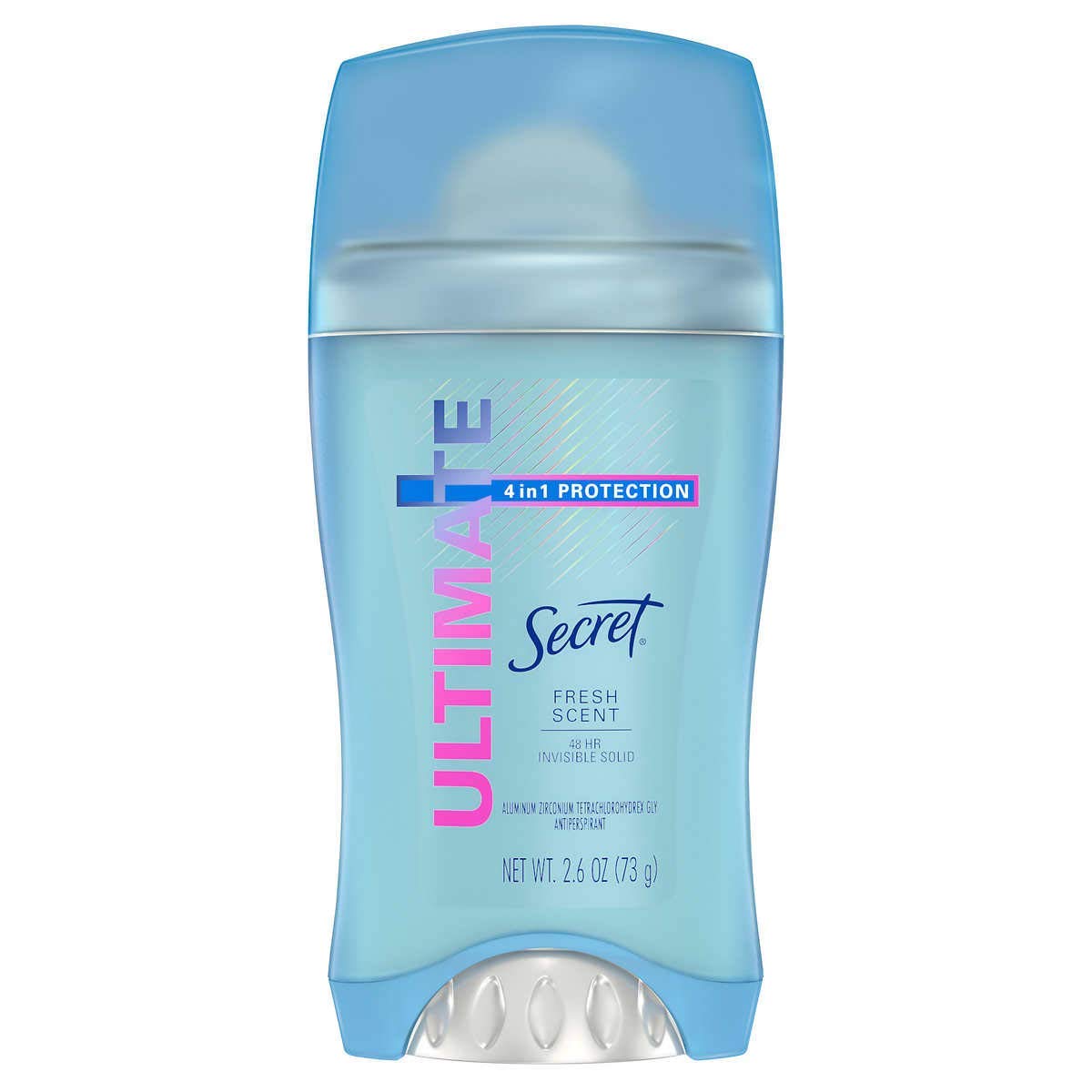 Secret Ultimate Protection Antiperspirant Fresh Scent 4 Pack /2.6 Ounce Net Wt 10.4 Ounce