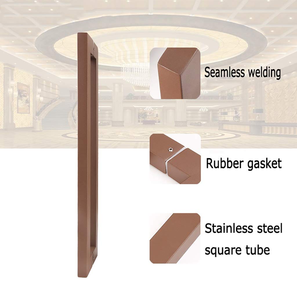 Maniglia per porta scorrevole per porta del fienile Maniglia per porta, Maniglia per porta push-pull commerciale in acciaio inossidabile, Maniglia per porta in vetro/legno per la casa - Marr