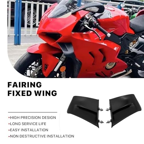 Spoiler carénage avant Panigale V4S kit déflecteurs d'air fixe 2023 - 2