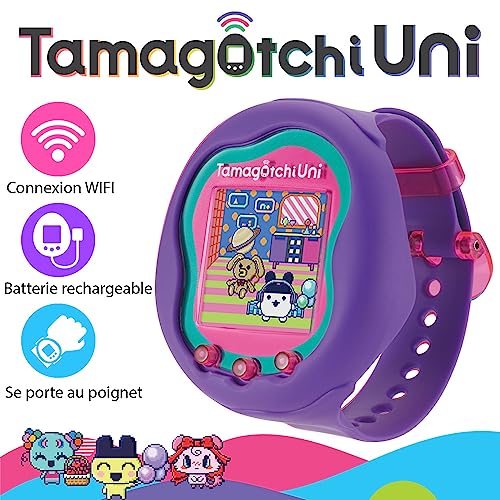 Tamagotchi Uni Bandai Modèle Animal de compagnie virtuel connecté avec bracelet montre - vue 6