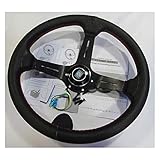 Mit ergonomisch geformten, ovelen Profil,Das Produkt besteht aus einem Edelstahlmaterial bestehen. Die complect ist Sportlenkrad und Lenkradnabe.