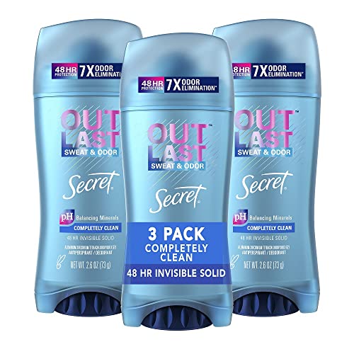 Secret Outlast Clear Gel Antiperspirant Deodorant For Women Unscented 2.6 Oz (Packaging May Vary) #TOP6