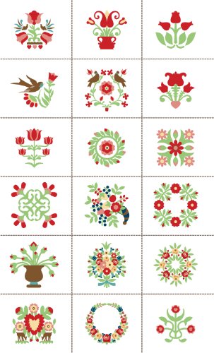 Slice Crafts Slice Design Card for Crafting, Baltimore Beauty