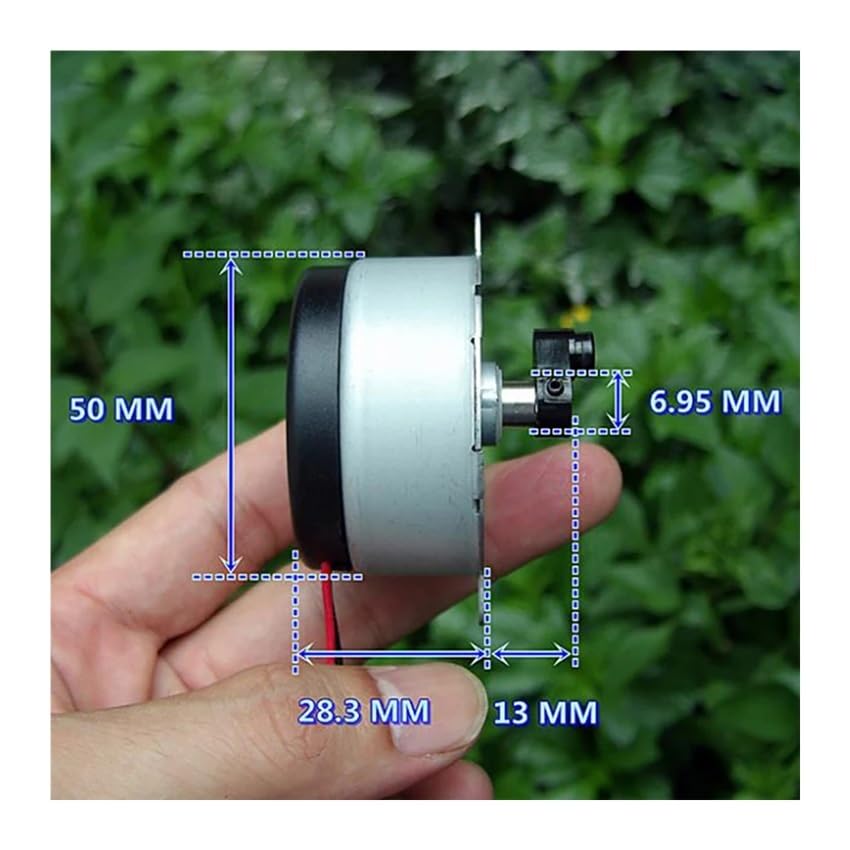 DC Brushless Geared Electronic Starter DC12V 3RPM Mute Large Torque DC brushless Fan Moving Head Electronic Starter Reduction Ratio 1:300 Gear Electronic Starter
