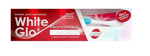 Miniatura 2 de White Glo Pasta dental blanqueadora extra fuerte elección profesional (3.4 fl oz)