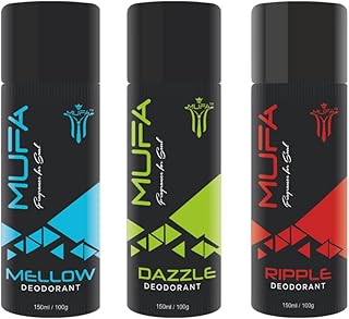 MUFA Deodorant Set 3x150ml