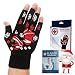 Doctor Developed Festive/Christmas Themed Compression Arthritis Gloves - Doctor Written Handbook Included: Relieve Arthritis Symptoms, Raynauds Disease & Carpal Tunnel (Medium)