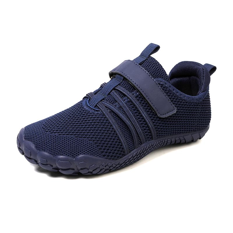 JYukaichen Zapatillas Barefoot NiƱos NiƱa Sneakers Minimalista Suaves Antideslizantes y Ligeras con Puntera Ancha Calzado Descalzos, EU 26-38