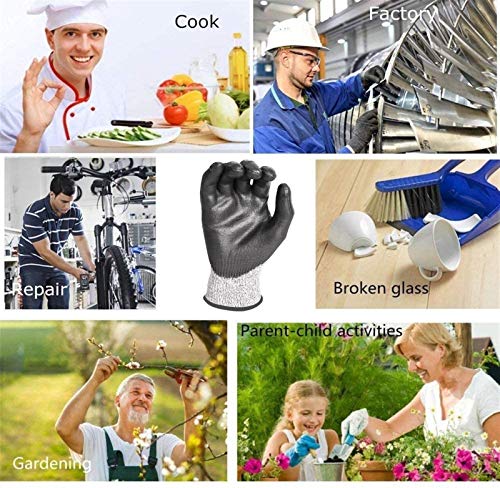 Anti-snijhandschoenen, keuken snijhandschoenen, food grade 5 anti-snijweerstand handschoenen, skid/slijtvast, pefect… - Image 8
