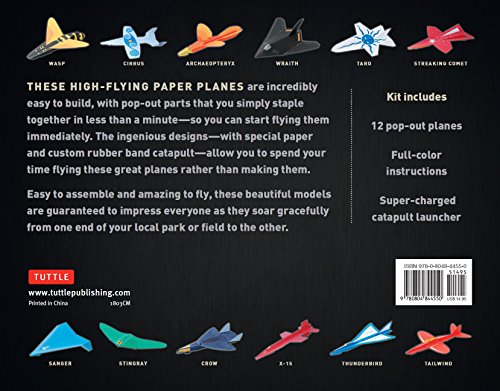 One Minute Paper Airplanes: 12 Pop-Out Planes / Easily Assembled in Under a Minute