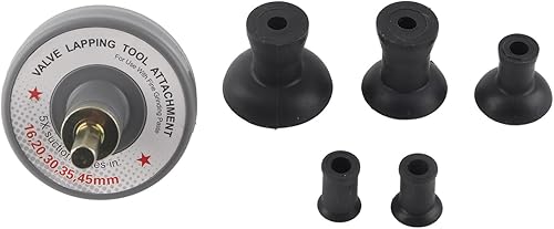 Miniatura 9 de Kit de herramientas de lapeado de válvulas, kit de fijación de herramientas de lapeado de válvula con 5 placas de succión de 1000 rpm a 1250 rpm,