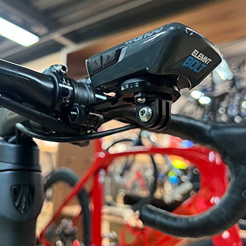 Support de guidon carbone antivibration pour compteurs Bryton et Stages