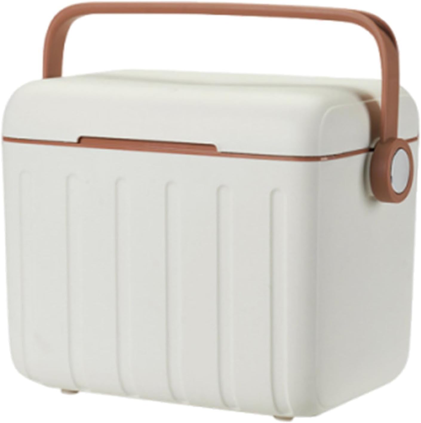 Cooler Box Storage Container 6L Portable Ice Retention Cooler Ice Box for Shipping Food Commercial Beach Barbecue Household