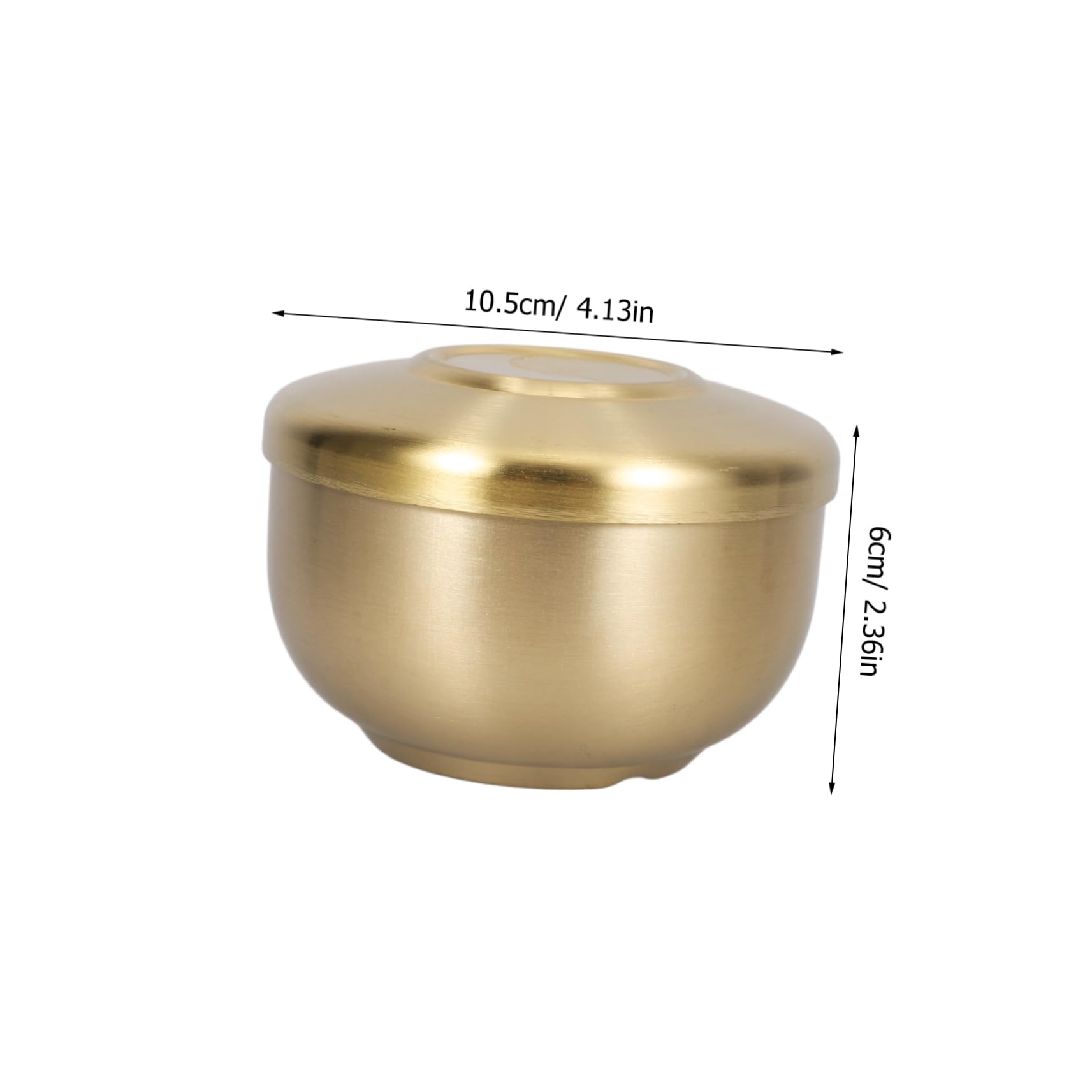 COLLBATH Multi Function Stainless Steel Soup Bowl with Lid Double Insulated Rice Bowl for Daily Use for Soup and Rice and Easy to Clean