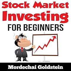 Stock Market Investing: For Beginners Audiolibro Por Mordechai Goldstein arte de portada
