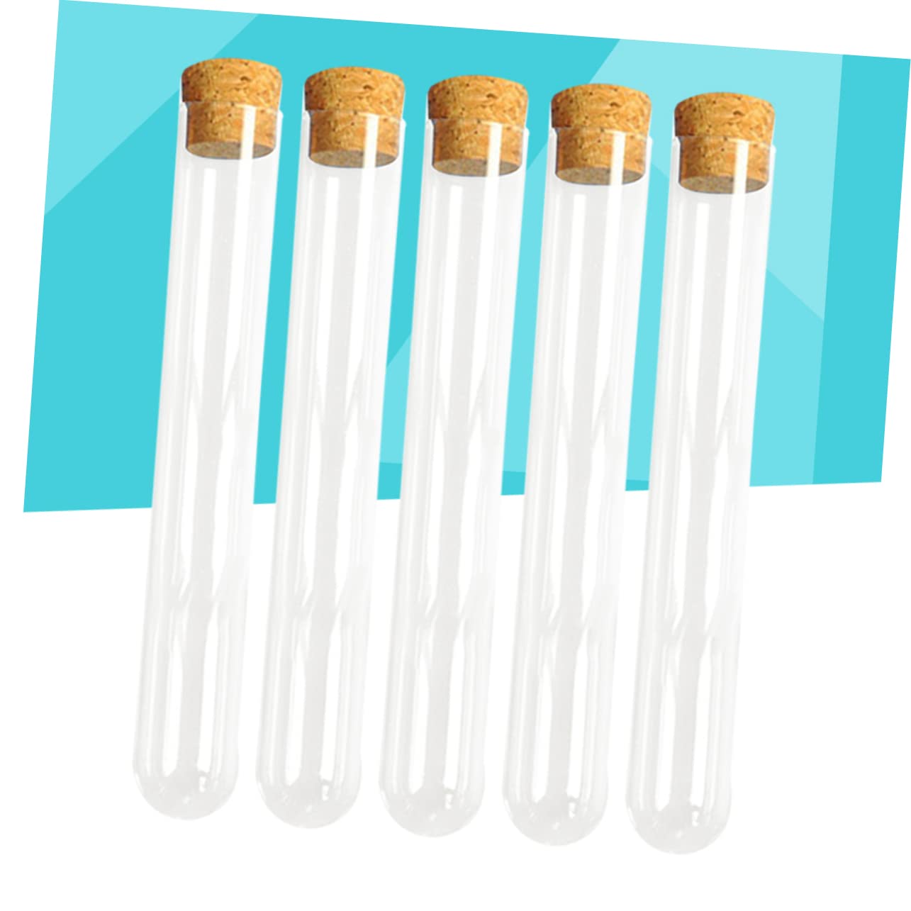 200 Bouchons à Vis Pour Tubes à Essai SOLUSTRE - Plastique Solide, étanchéité, Multi-couleurs