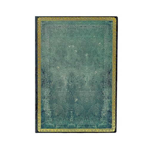 Pacific Blue Midi Unlined Softcover Journal, 176pg, 100GSM by Paperblanks (Old Leather Collection) image 3