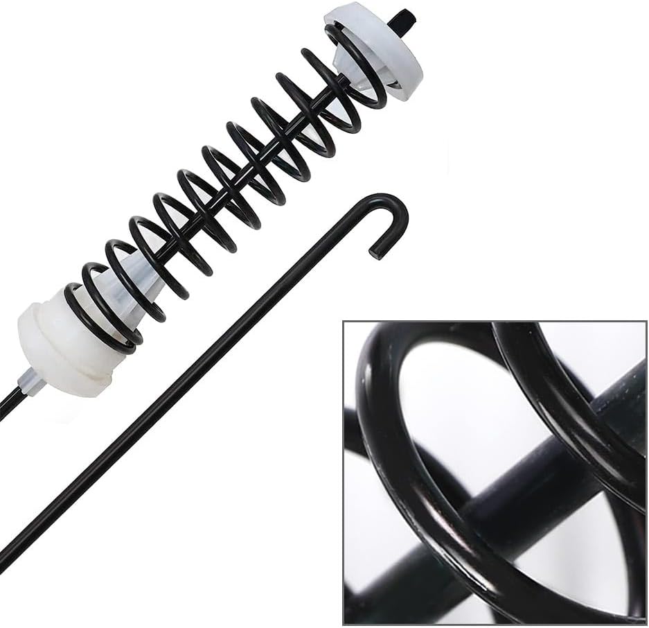 CHEDA White 4 Pcs W10780048 Washing Machine Suspension Rods Kit, Compatible with Whirlpool, Maytag, Jenn-Air, Amana, Magic Chef, Admiral, Norge, Roper