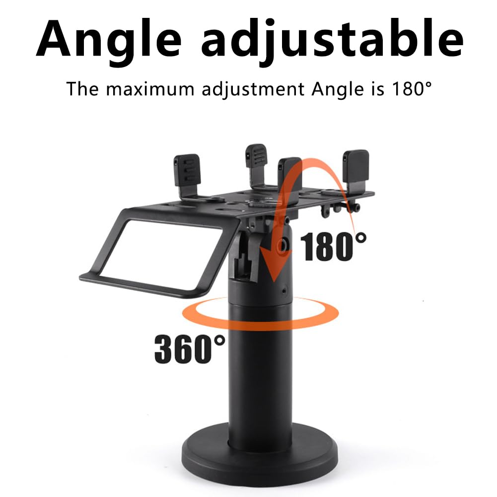 Uposao Support de Terminal de Point de Vente Polyvalent, Support d'affichage Rotatif et réglable pour Scanner, Support de Lecteur de Carte bancaire Support de Rotation de 360 degrés