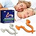 Produktbild 4 Stück Nasendilatator,2 GrößenS und M,Besser Atmen Nasendilatator,Hilfe gegen Schnarchen,Männer und Frauen Schnarchlösung,Anti Schnarch Nasenclip mit Aufbewahrungsdose