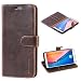 Produktbild Mulbess Handyhülle für Huawei Mate 10 Lite Hülle Leder, Huawei Mate 10 Lite Handy Hüllen, Vintage Flip Handytasche Schutzhülle für Huawei Mate 10 Lite Case, Kaffee Braun