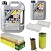 Produktbild QR-PARTS 69334033 Filter Set Inspektionspaket 6 Liter Motoröl Top Tec 4100 5W-40 MANN-FILTER Innenraumfilter Luftfilter Ölfilter