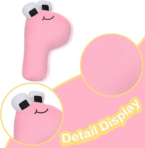 Miniatura 3 de Funky Wizard Juguetes de peluche de letras del alfabeto Lore de peluche suave para amigos, familia, Navidad, Acción de Gracias, cumpleaños, Pascua