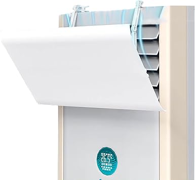 Standing Air Conditioner, Air Deflector, Portable, Air Conditioning Vent Deflector, Vent Diverter, Helps Wind Baffle and Direction, Anti-Condensation Size 50x30cm/19x11inch