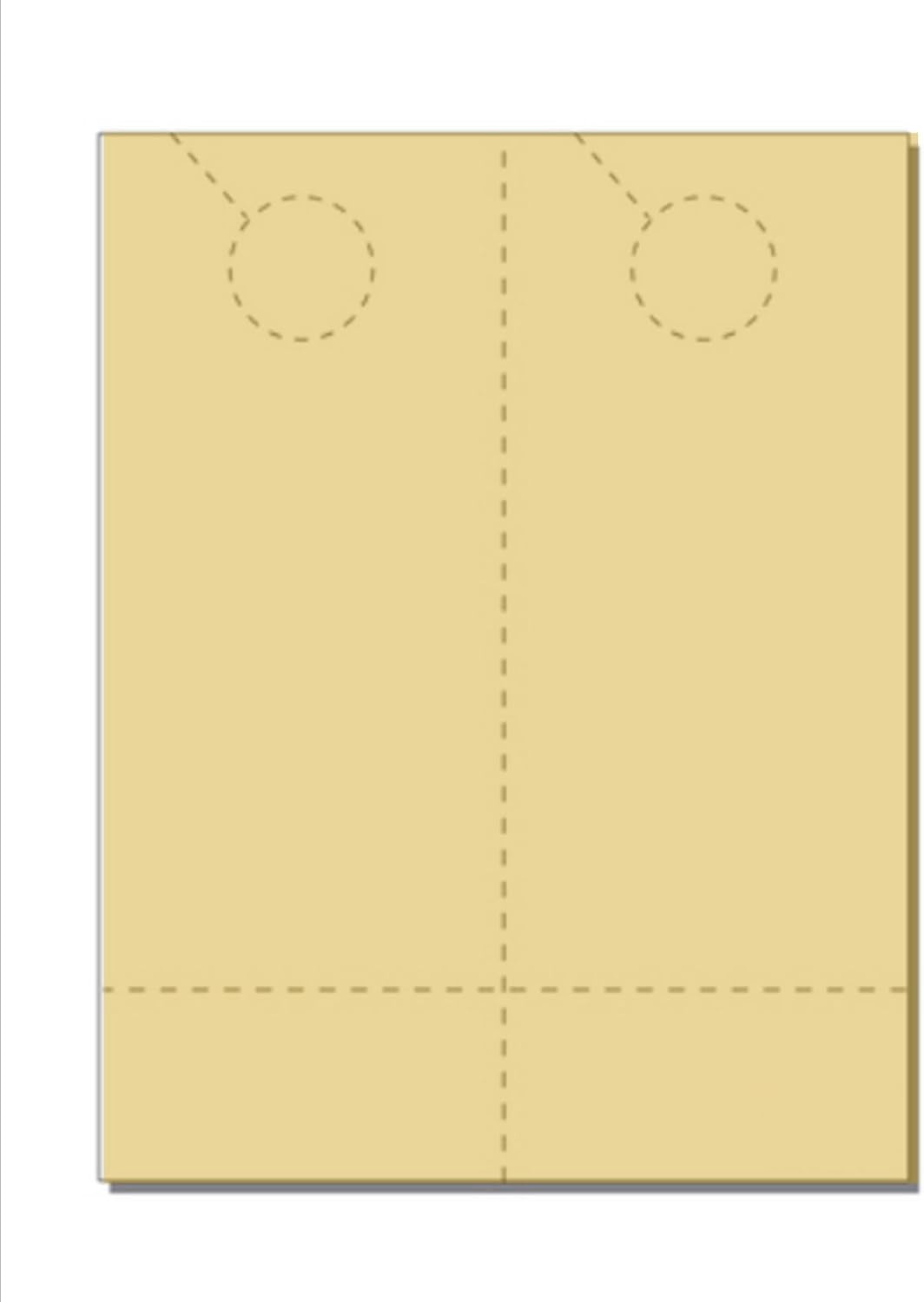 Door Hangers with Coupon, Print Ready, 4.25" x 11", 2UP