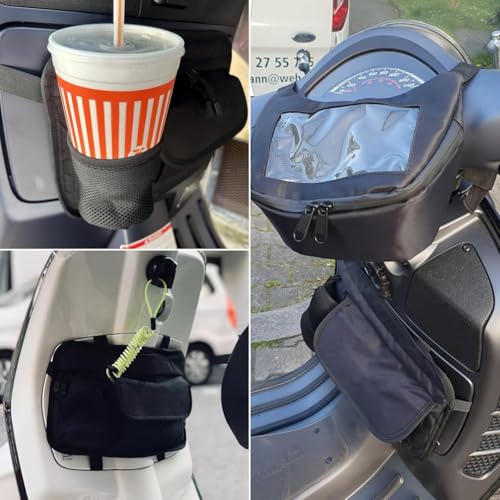 Bolsa impermeable para asiento de scooter 35.5 cm miniatura 5