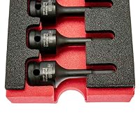 1/2" Schlagschrauber Nüsse Innensechskant Satz 5-19 mm | Innensechskantschlüssel Nuss Set 8 teilig | WGB Werkzeug Stecknuss Einlage 6340 – Ansicht 6