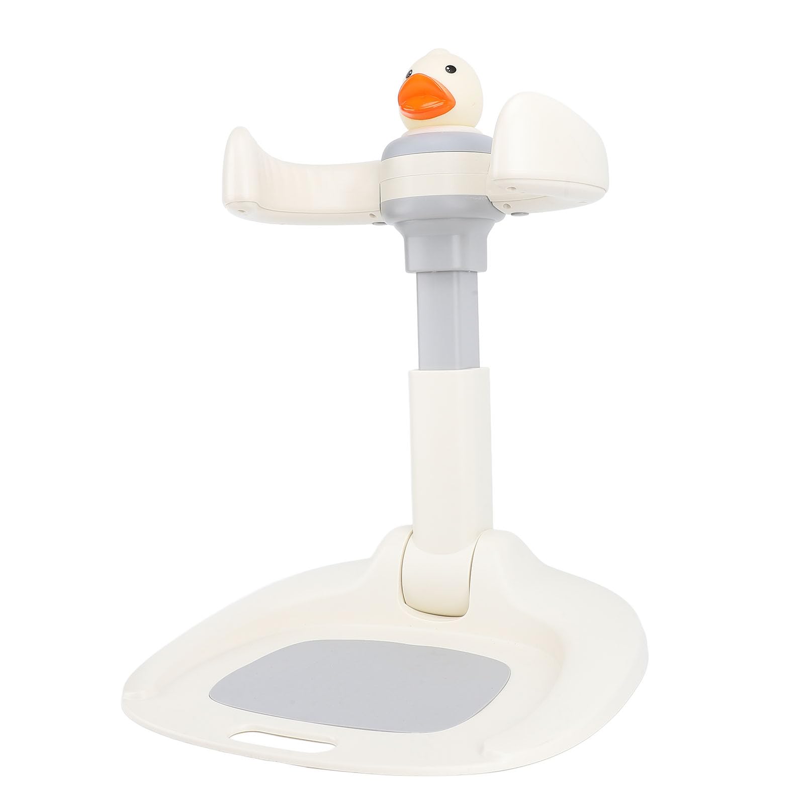 Dioche Supporto Bagno Pieghevole per Doccia per Bambini - Altezza Regolabile con Base Antiscivolo - Design Papera Cartone Animato - Supporto per Bagnetto per Bambini Piccoli - Ideale per il Bagnetto
