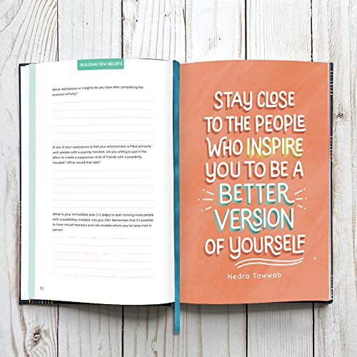 Big Life Journal - Adult Edition - Gender-Neutral Guided Journal, Self Improvement & Growth Mindset Planner, Positivity And Motivational Goal Oriented Prompts, Self Awareness And Mental Wellness, Manage Anxiety And Create Healthy Habits #TOP5