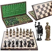 Ексклузивен декоративен дървен шахматен комплект...