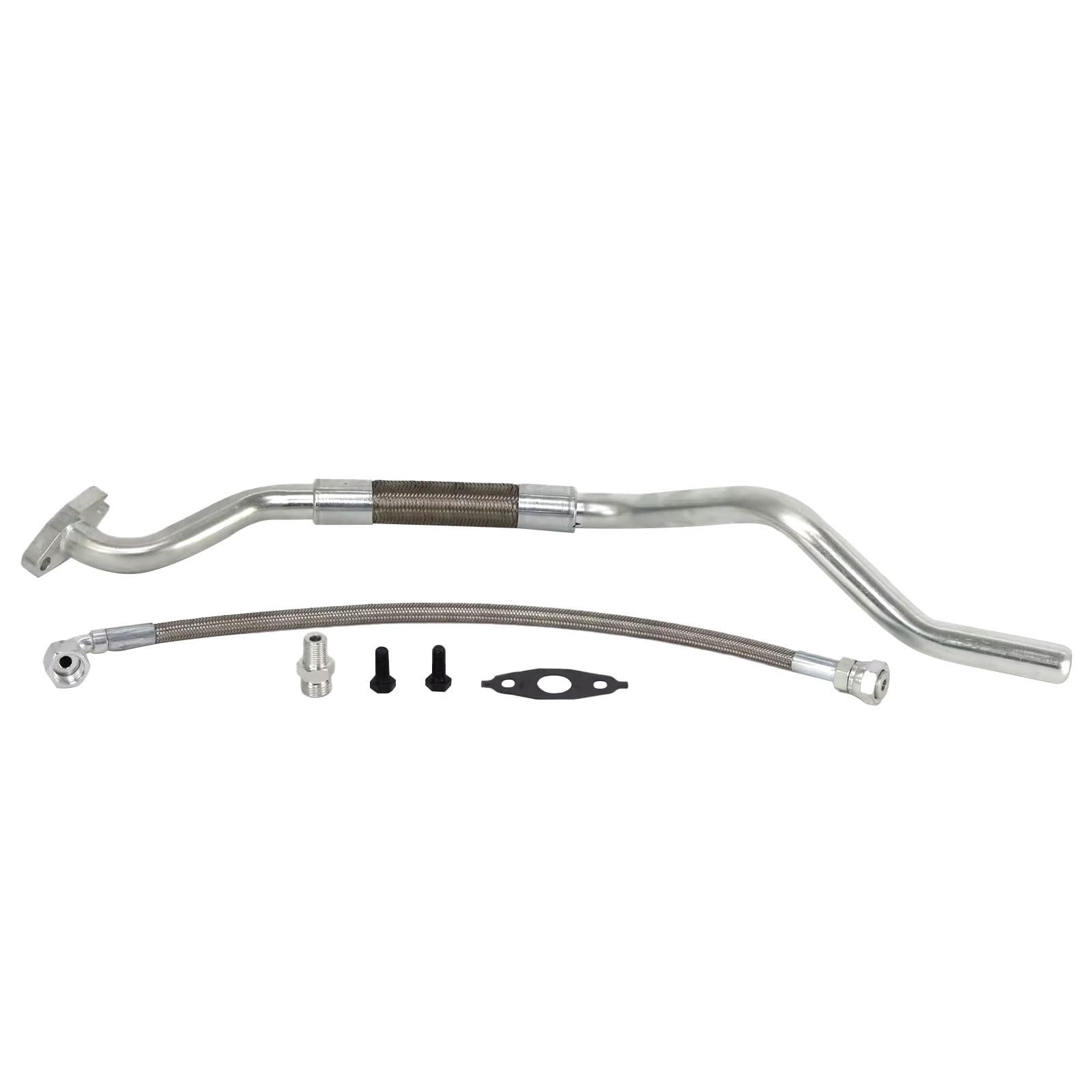 Amazon.com: Aftermarket Turbocharger Feed And Drain Line Oil Pipe