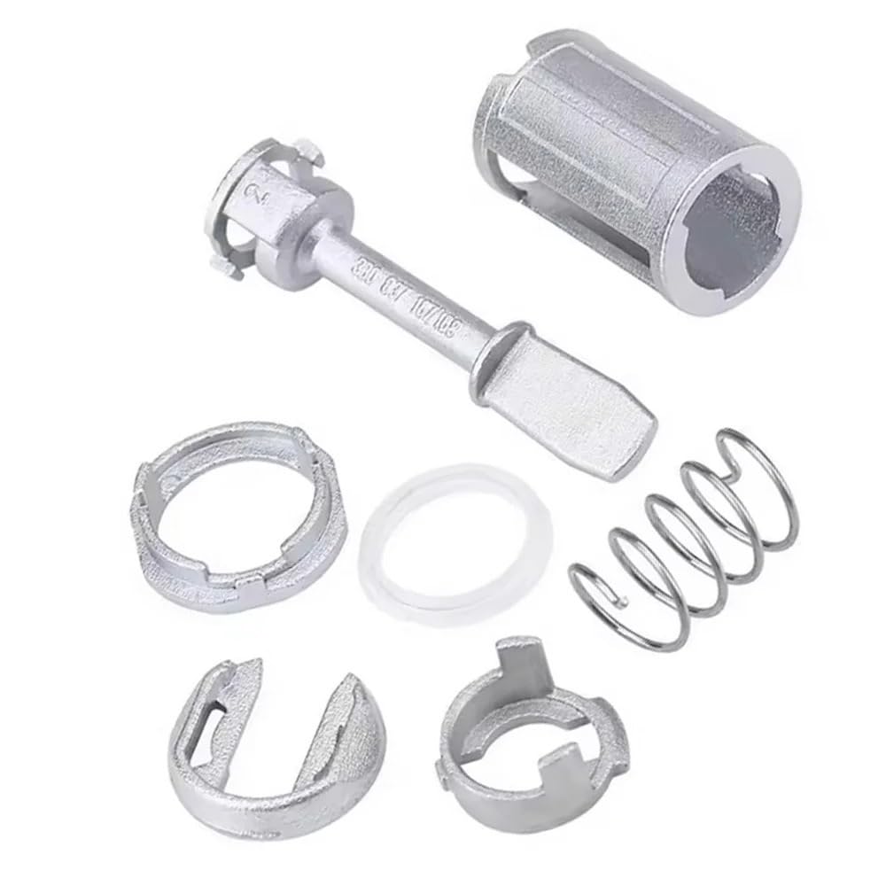 Car Door Lock 3B0837167 3B0837168 Compatible with Seat for Toledo 1999-2006 for Leon 1999-2006 Door Lock Cylinder Repair Kit