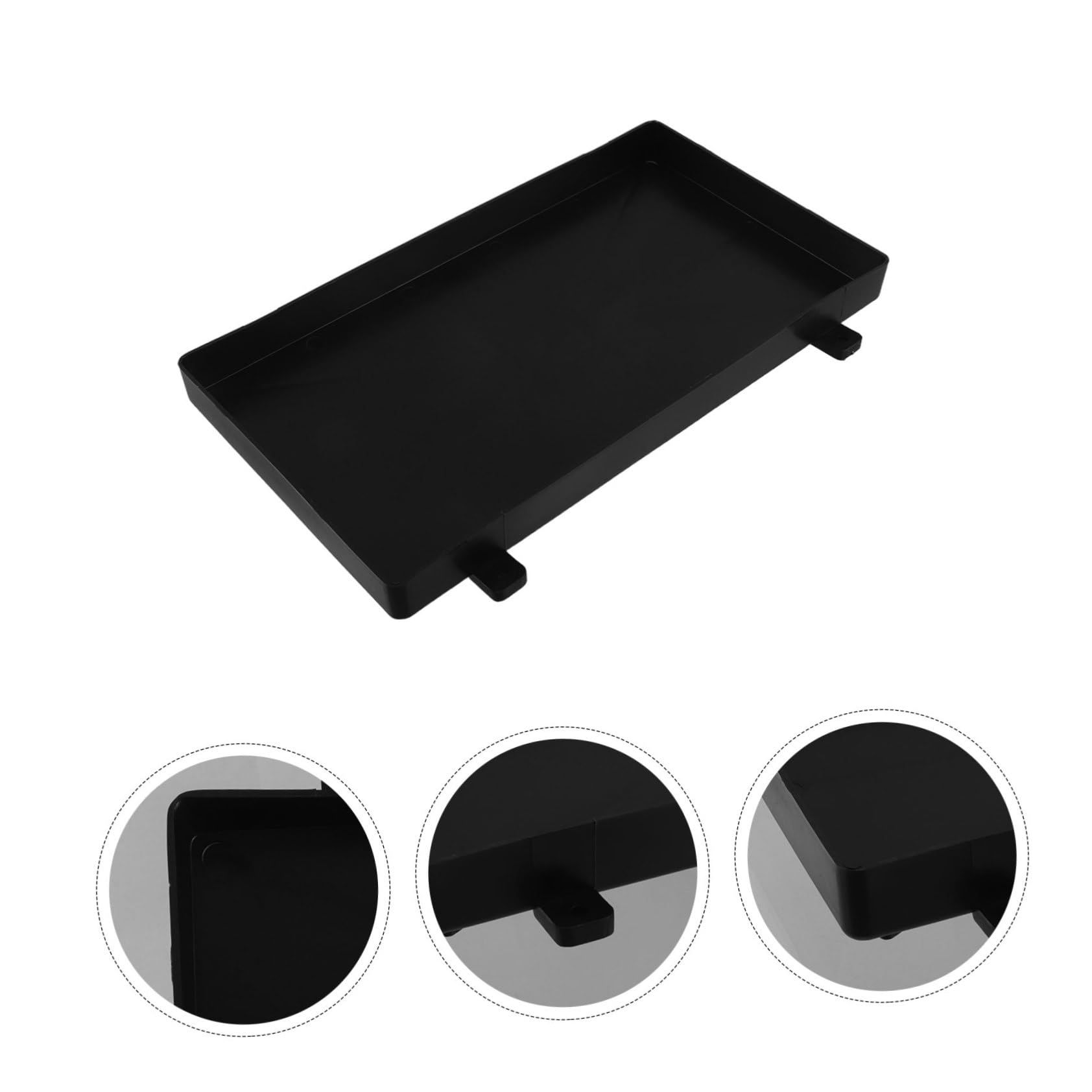 UPKOCH Schwarze Bootsbatteriehalterung Batterieträger Autobatteriehalterung Ersatz Batteriehalterung Autobatteriehalterung Batteriehalterung Anhänger Für Boote