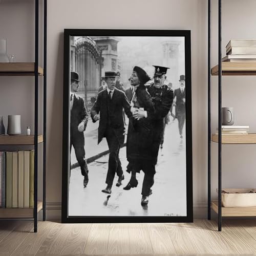 Impression sur toile Emmeline Pankhurst cadre suspendu grand format - 4
