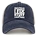 I Fix Stuff and I Know Things Trucker Hat Women Trendy Mesh Cap for Summer