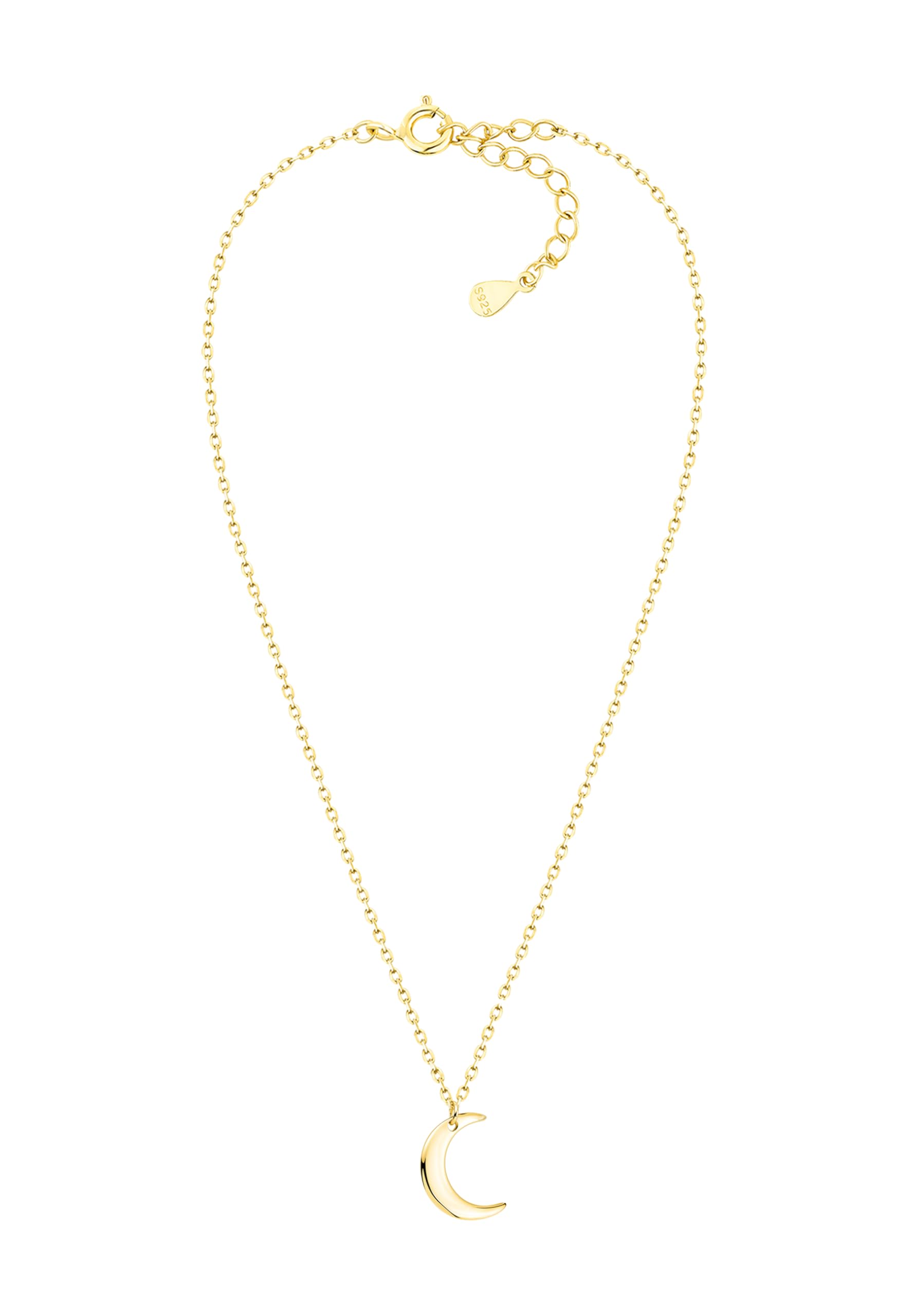 Sofia Milani - Collar para Mujeres en Plata de Ley 925 - Colgante de Luna