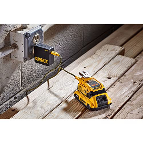 Dewalt DCB094K kit de carga USB de 100 W con cable para baterías de iones de litio de 20V 3