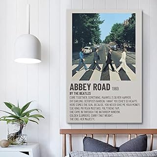 SHUPSY Poster d’art collectif The Beatles Band – Impression sur toile – Décoration murale moderne pour chambre à coucher – 20 x 30 cm - Les Beatles, Paul McCartney, John Lennon, RIngo Starr, George Harrison SHUPSY Poster d'art collectif The Beatles Band - Impression sur toile - Décoration murale moderne pour chambre à coucher - 20 x 30 cm – Image 5