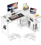 Amazon | ODK パソコンデスク l字デスク ゲーミングデスク L字型