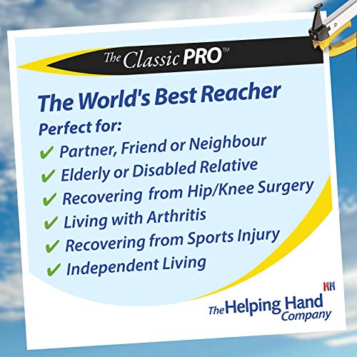 The Helping Hand Company Classic Pro Reacher Grabber 32 Inch/82Cm. Long Handled Reaching Aid Grabber Stick For Elderly, Disabled, Grabber Tool For Anyone Struggling When Bending And Reaching - 8