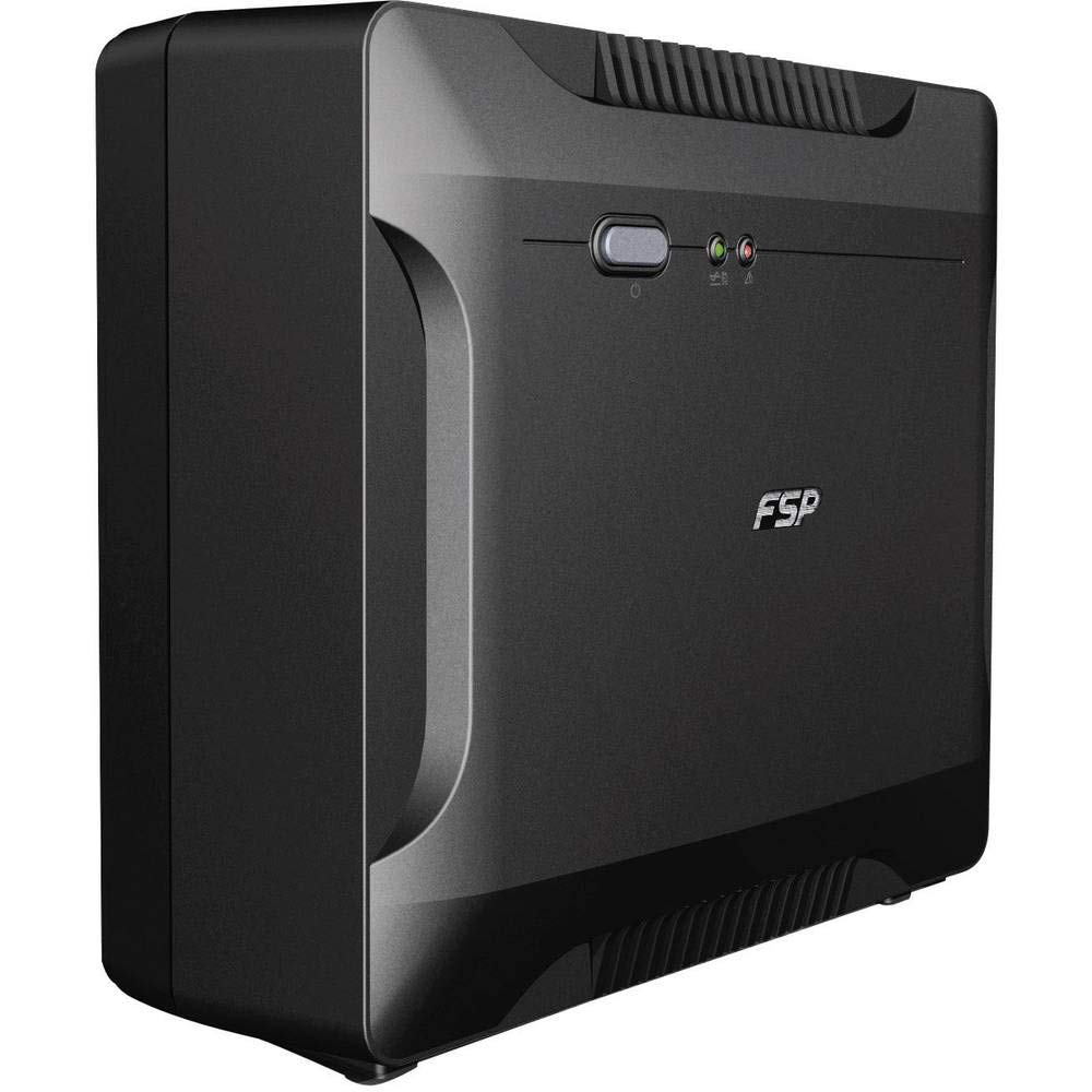 FSP Nano SAI 600 VA / 360 W, sinusoidal simulada, excelente Control de microprocesador Garantiza una Alta fiabilidad